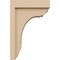 Ekena Millwork 5"W x 10"D x 15"H Classic Warren Rough Cedar Woodgrain TimberThane Corbel, Primed Tan CORUR05X10X15WARRCPR - alternate 5